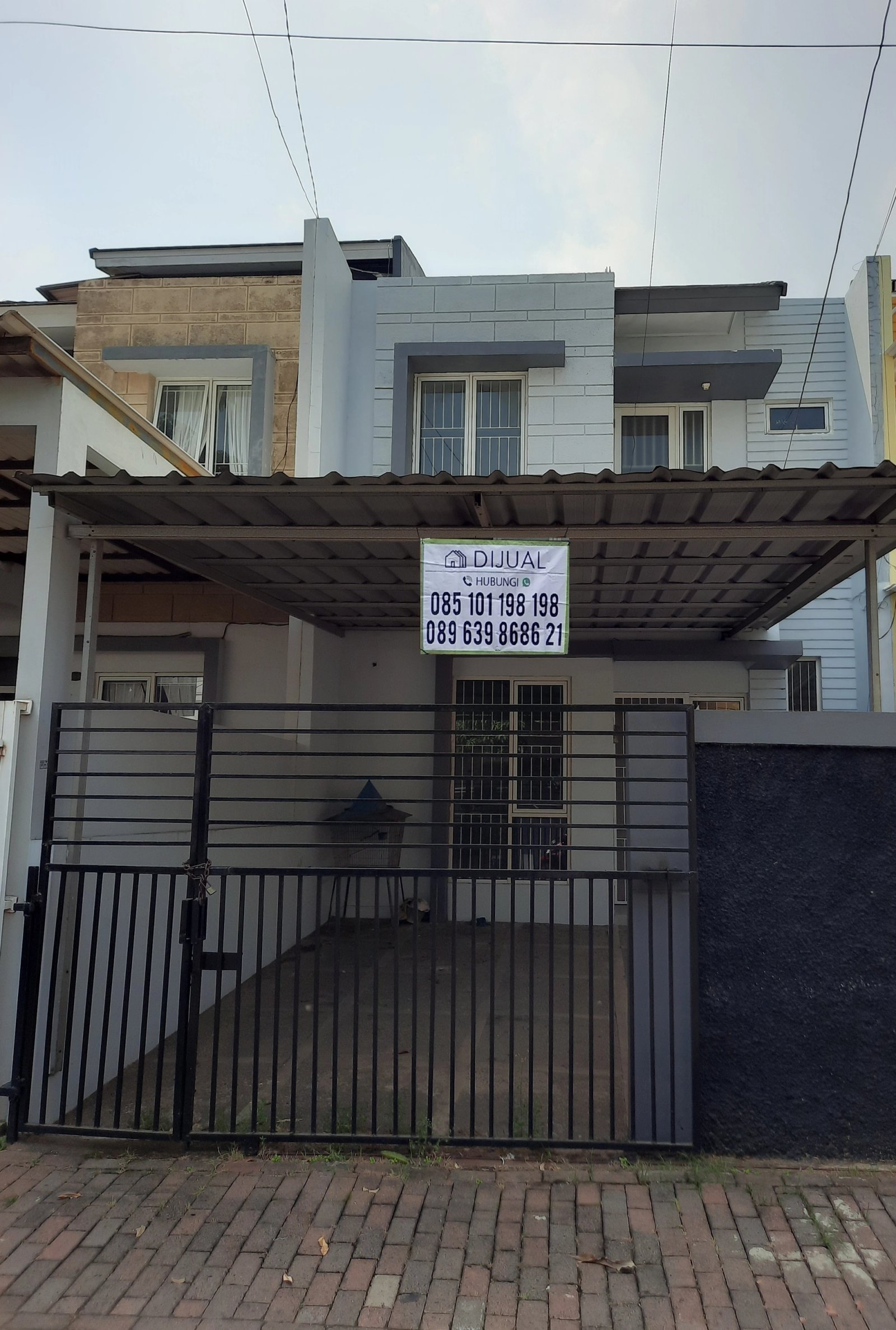 Duta Garden 2 lantai 6x20 hadap Barat, Duta Garden, Rp 2 M, foto 1 dari 9