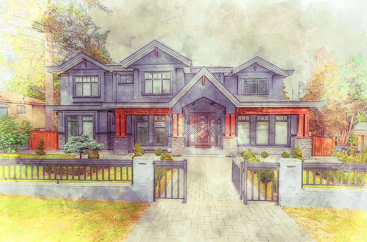 ilustrasi properti sewa rumah duta garden