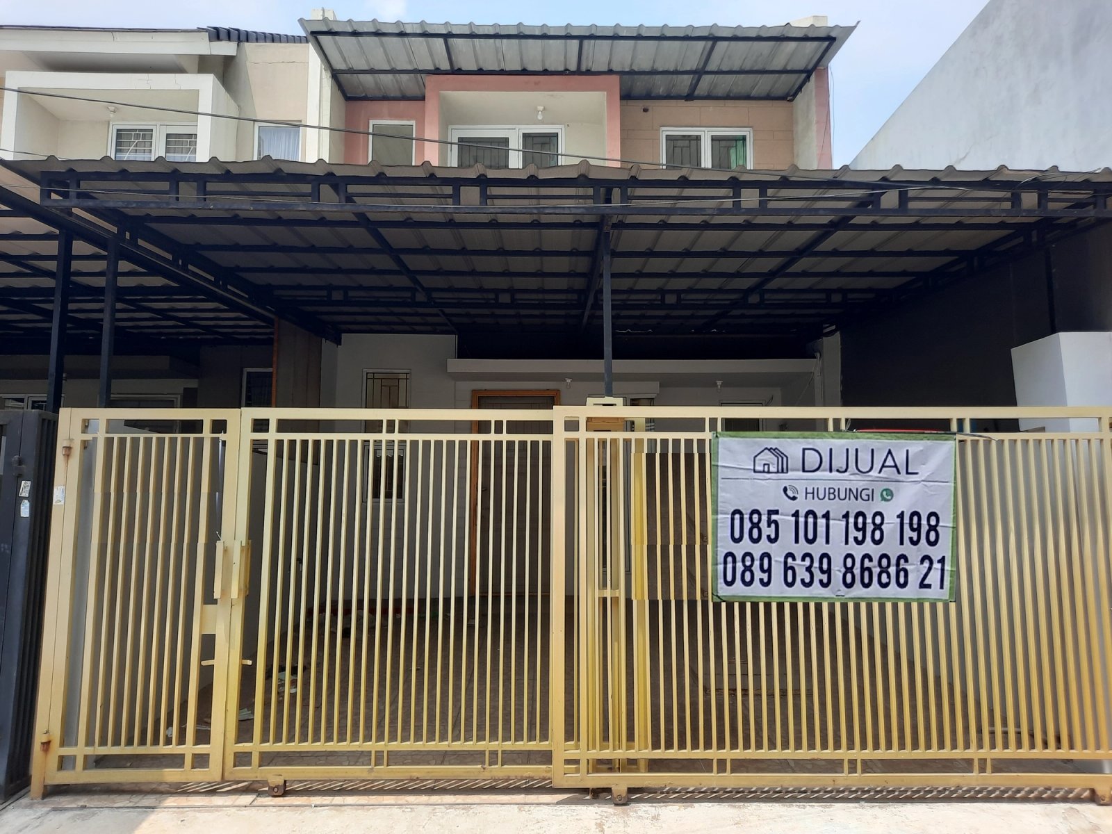 Duta Garden 2 lantai 6x17 hadap Timur, Duta Garden, Rp 1.5 M — foto 1 dari 8
