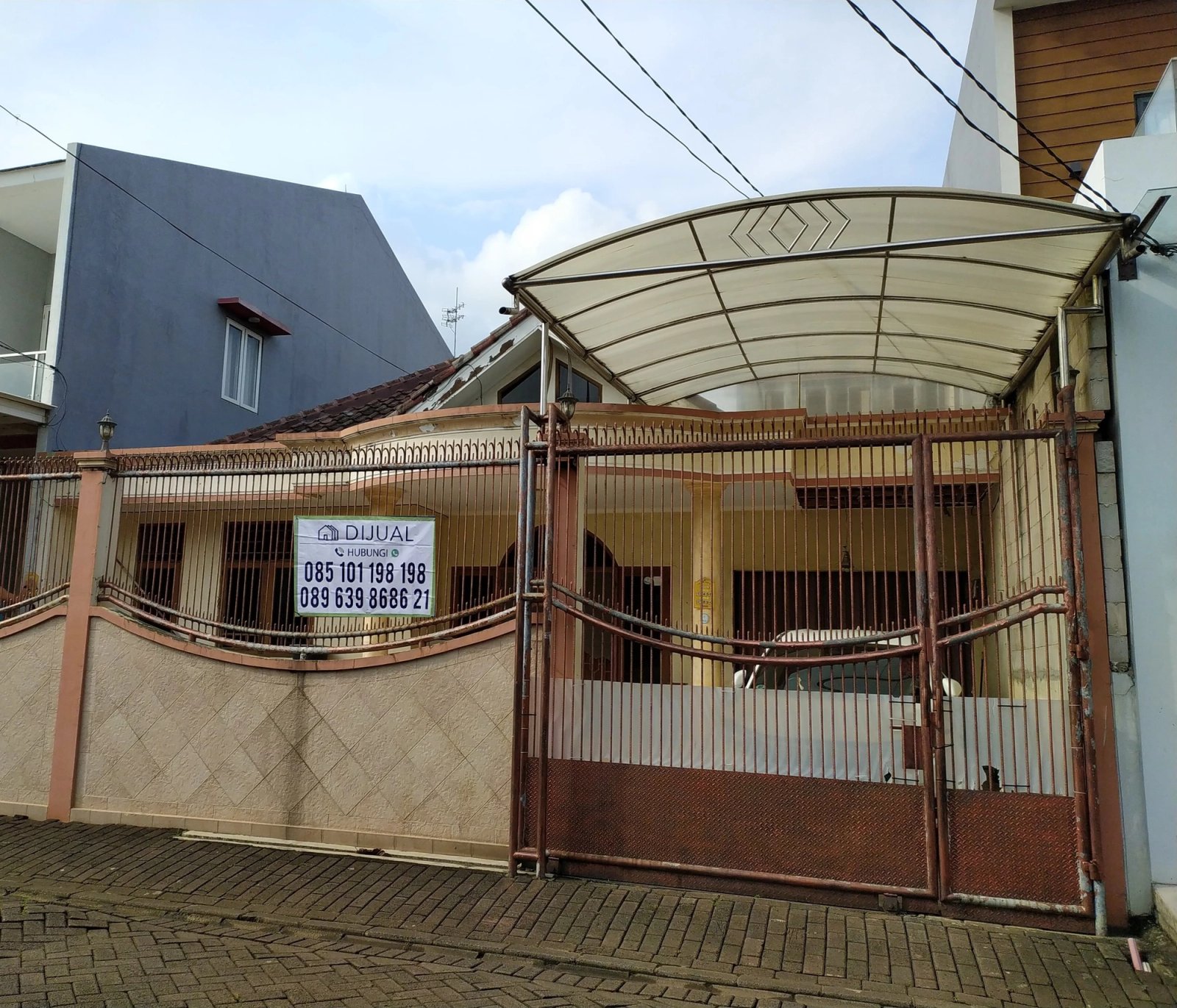 Duta Garden 1 lantai 12x20 hadap Selatan