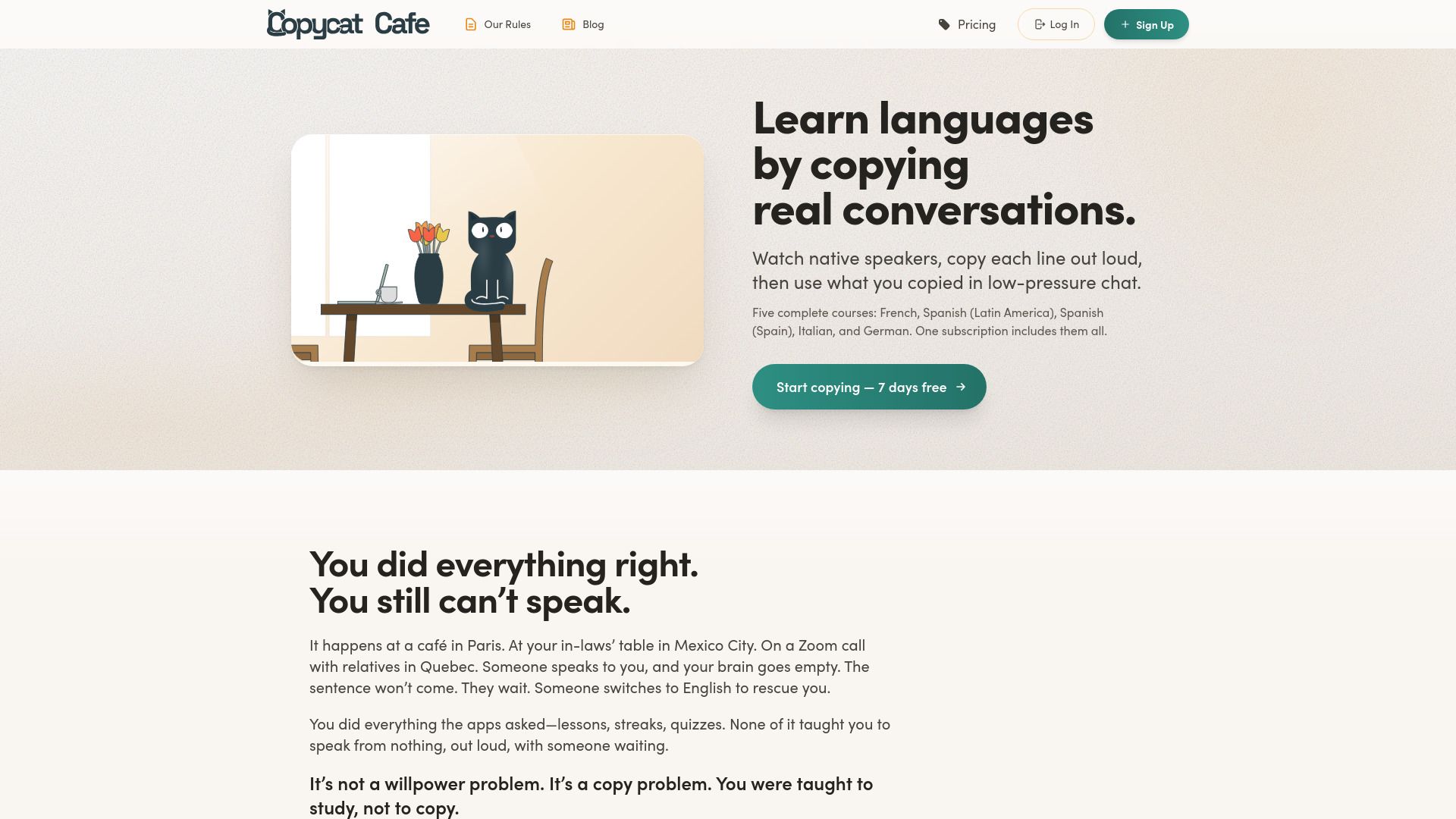Copycat Cafe