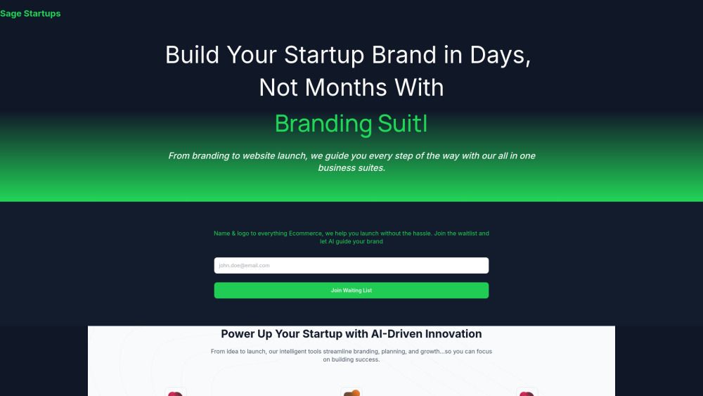 Sage Startup AI