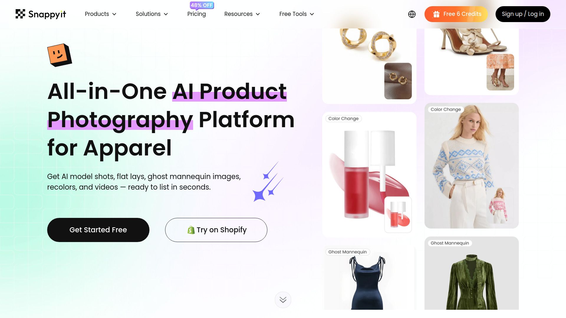 Snappyit — AI Product Photography Platform for Apparel