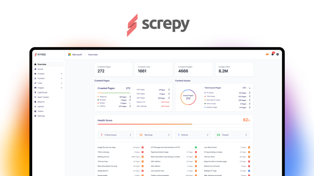 Screpy logo