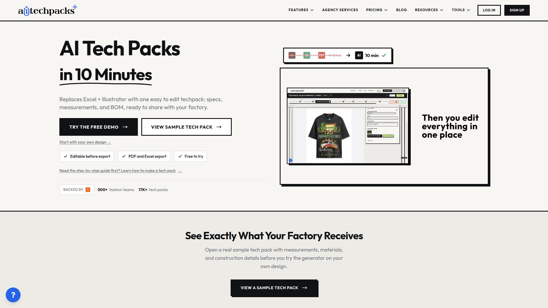 AI Tech Packs