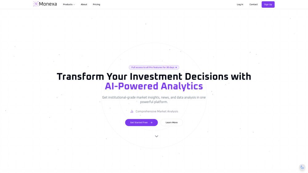 Monexa - Financial Analysis Platform