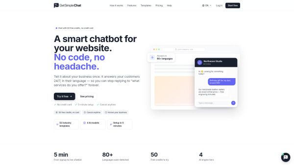 Get Simple Chat