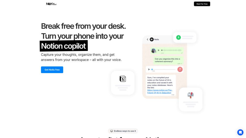 Voice to Notion