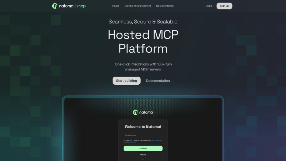 Natoma Hosted MCP Platform