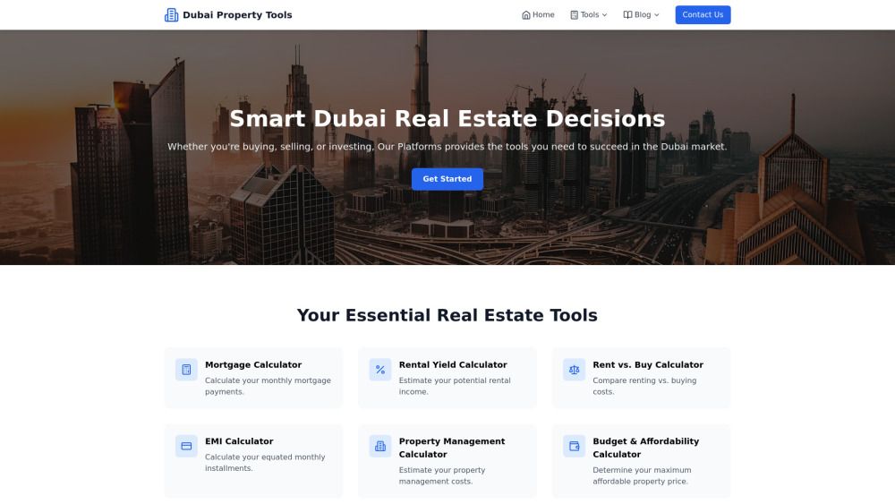 Dubai Property Tools