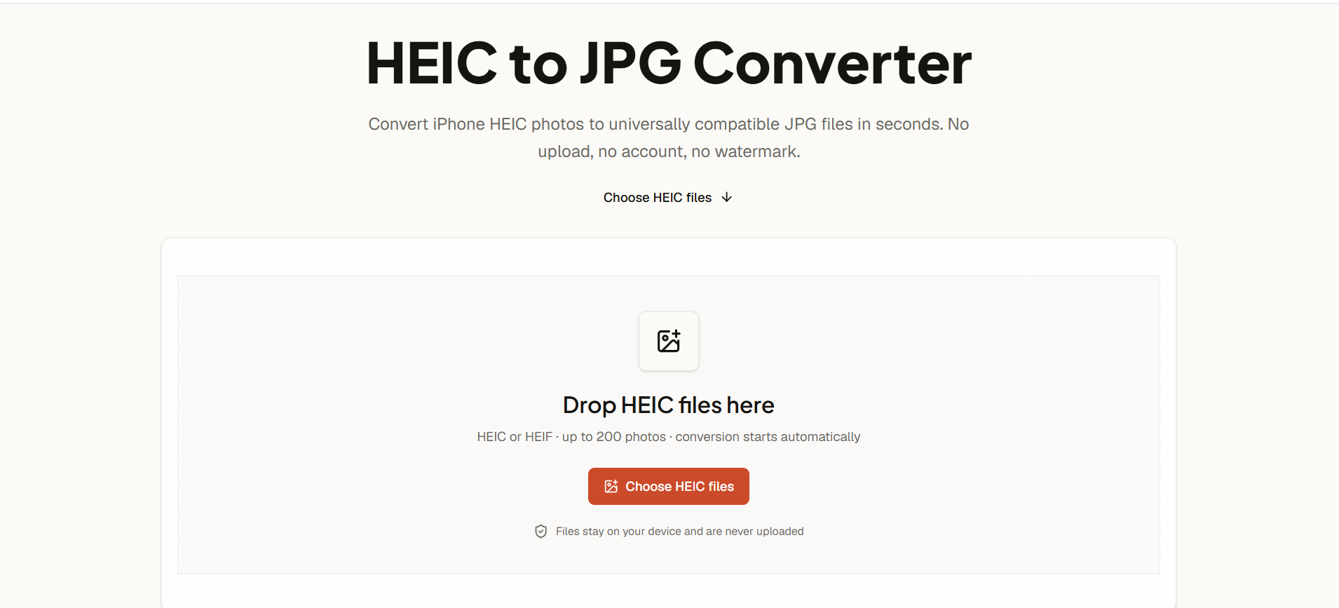 AI HEIC to JPG Converter