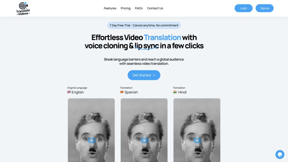 TranslateVideos