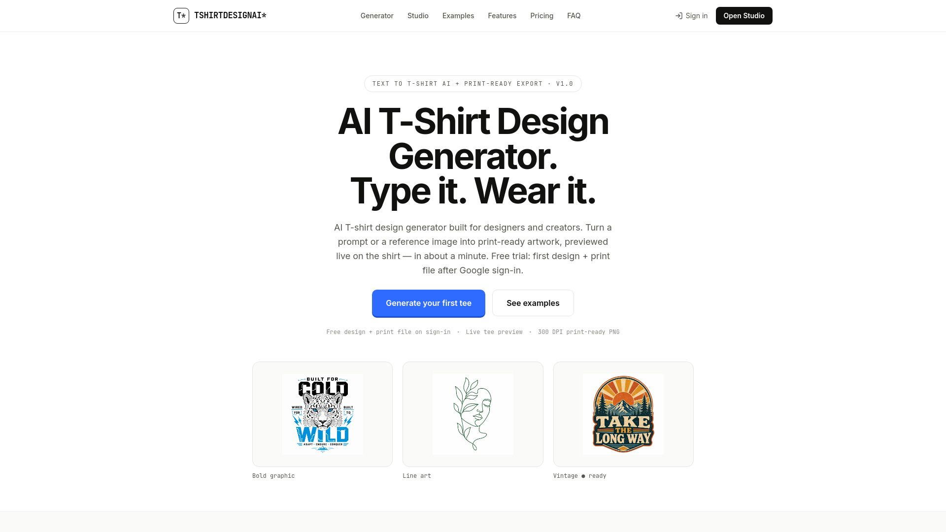 T-Shirt Design AI