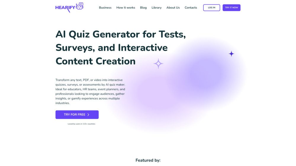 Hearify AI Quiz Maker