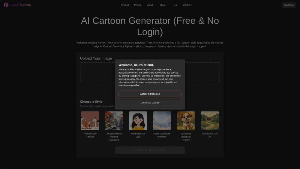 AI Cartoon Generator