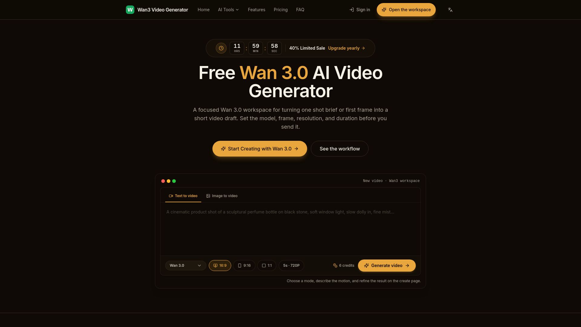 Wan3 Video Generator