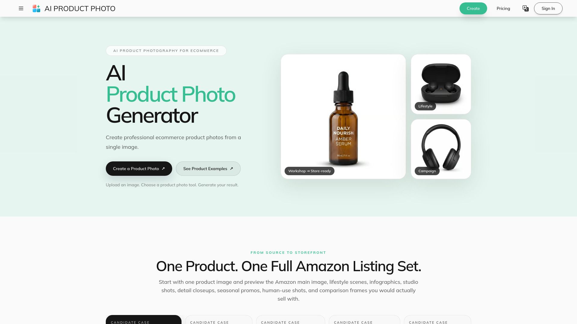 AI PRODUCT PHOTO