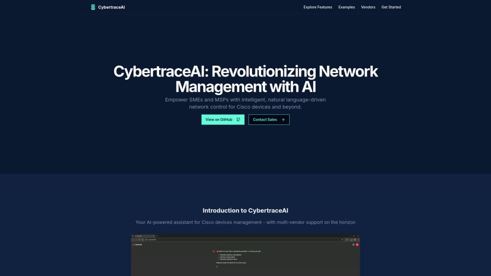 CyberTraceAI