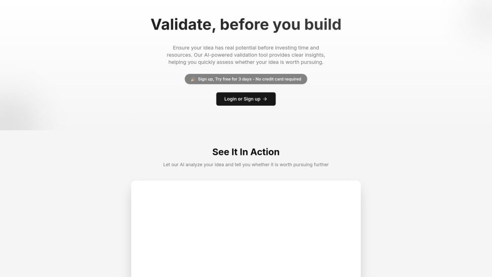 ValidateFirst