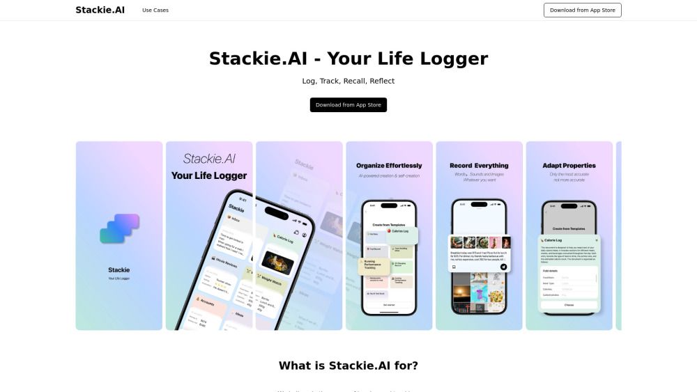 Stackie.AI (Notes, Tracker, Memo & More)