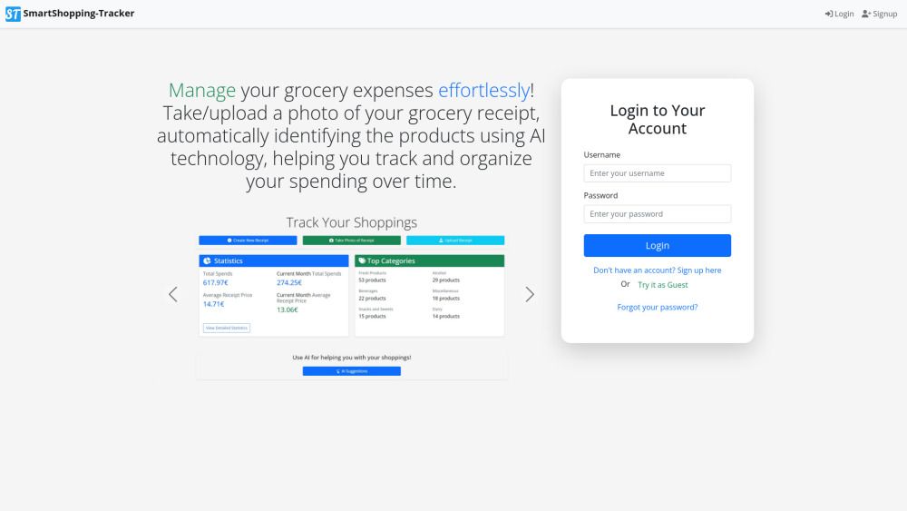 Shopping-Tracker