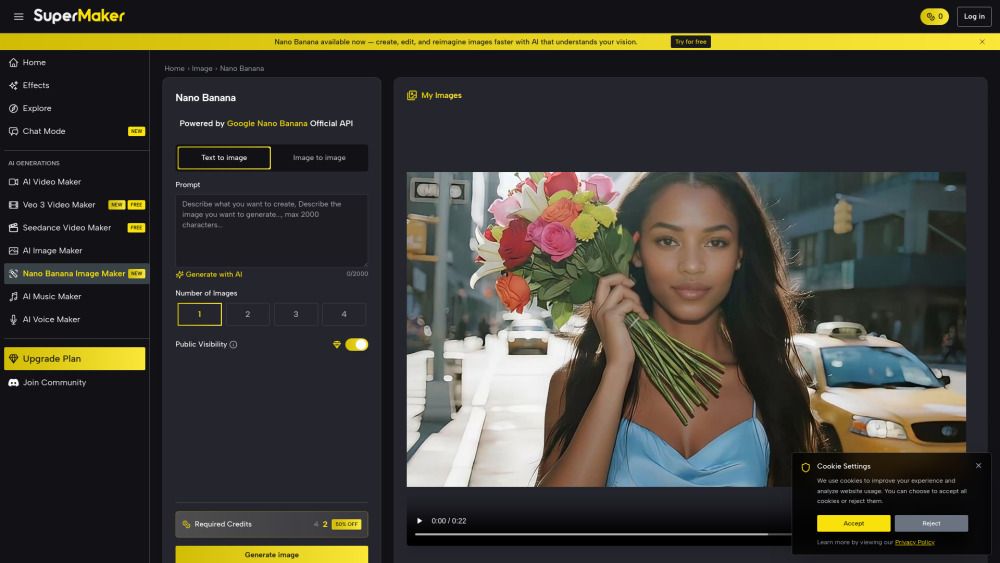 Nano Banana AI Image Generator & Editor