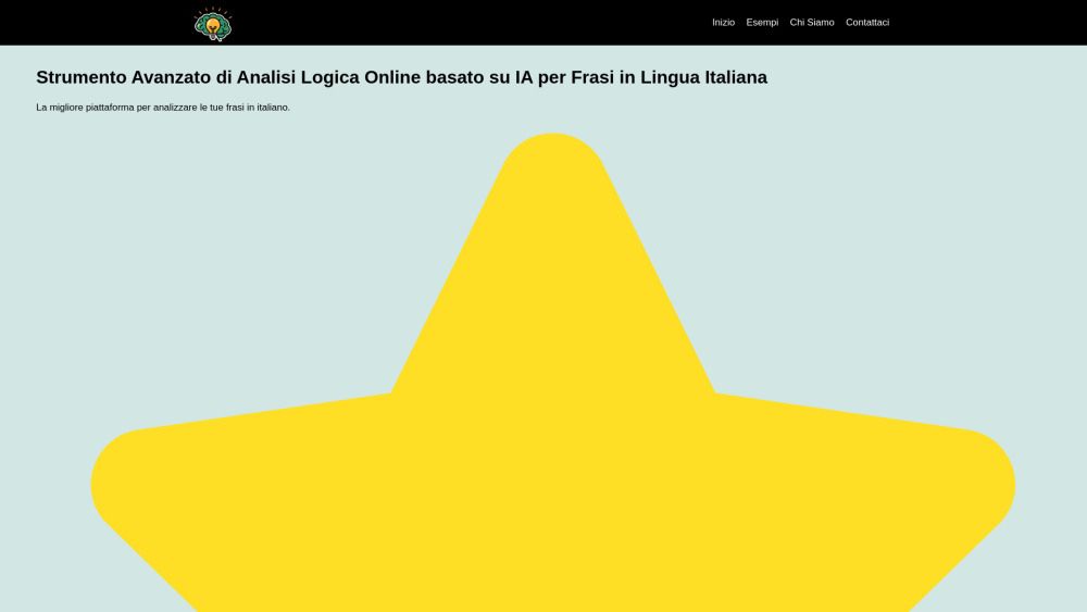 Analisi Logica Tool