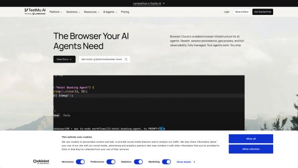 Browser Cloud By TestMu AI