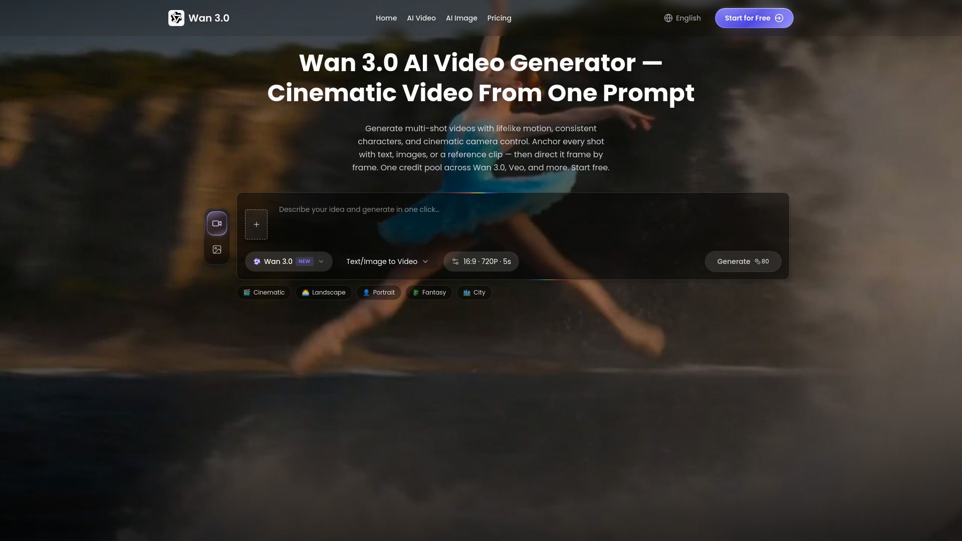 Wan 3.0 AI Video Generator