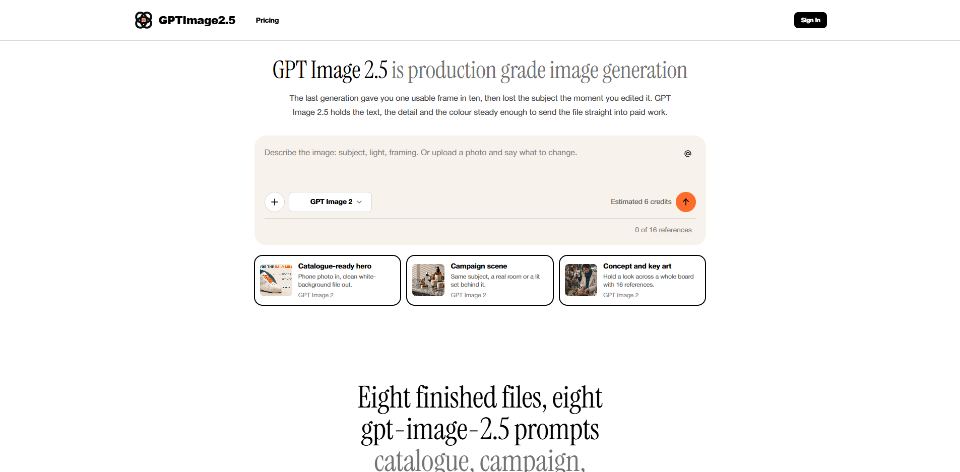 GPT Image 2.5 AI