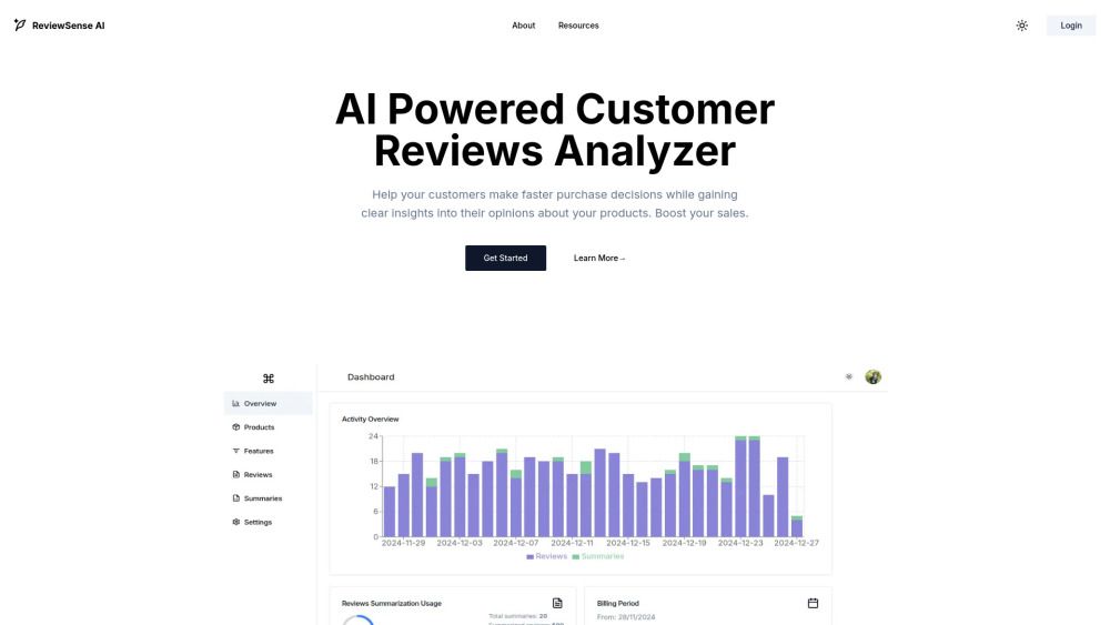 ReviewSense AI