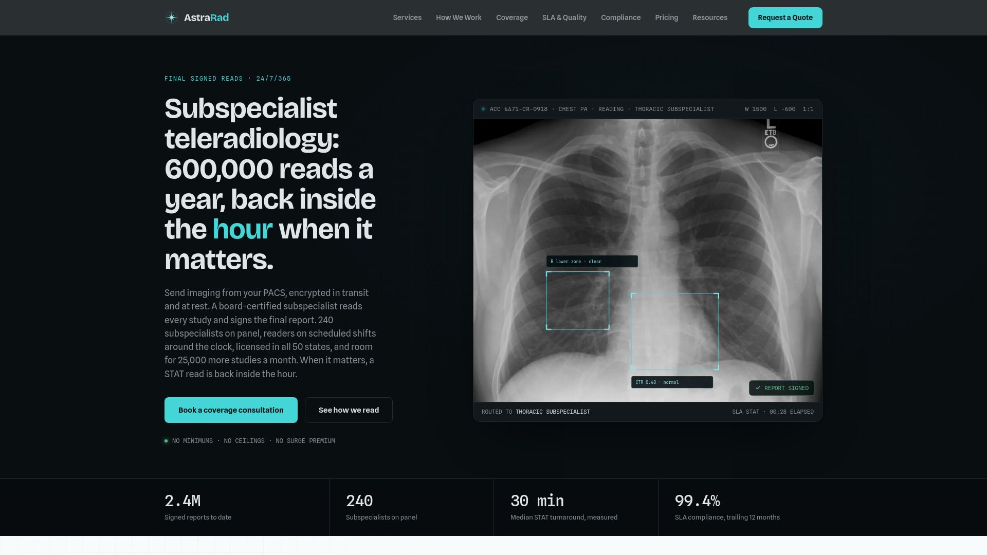 AstraRad Teleradiology