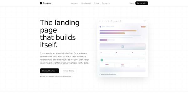 Frontpage