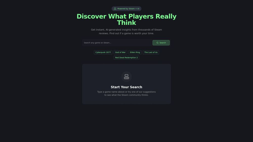 Steam Summarize