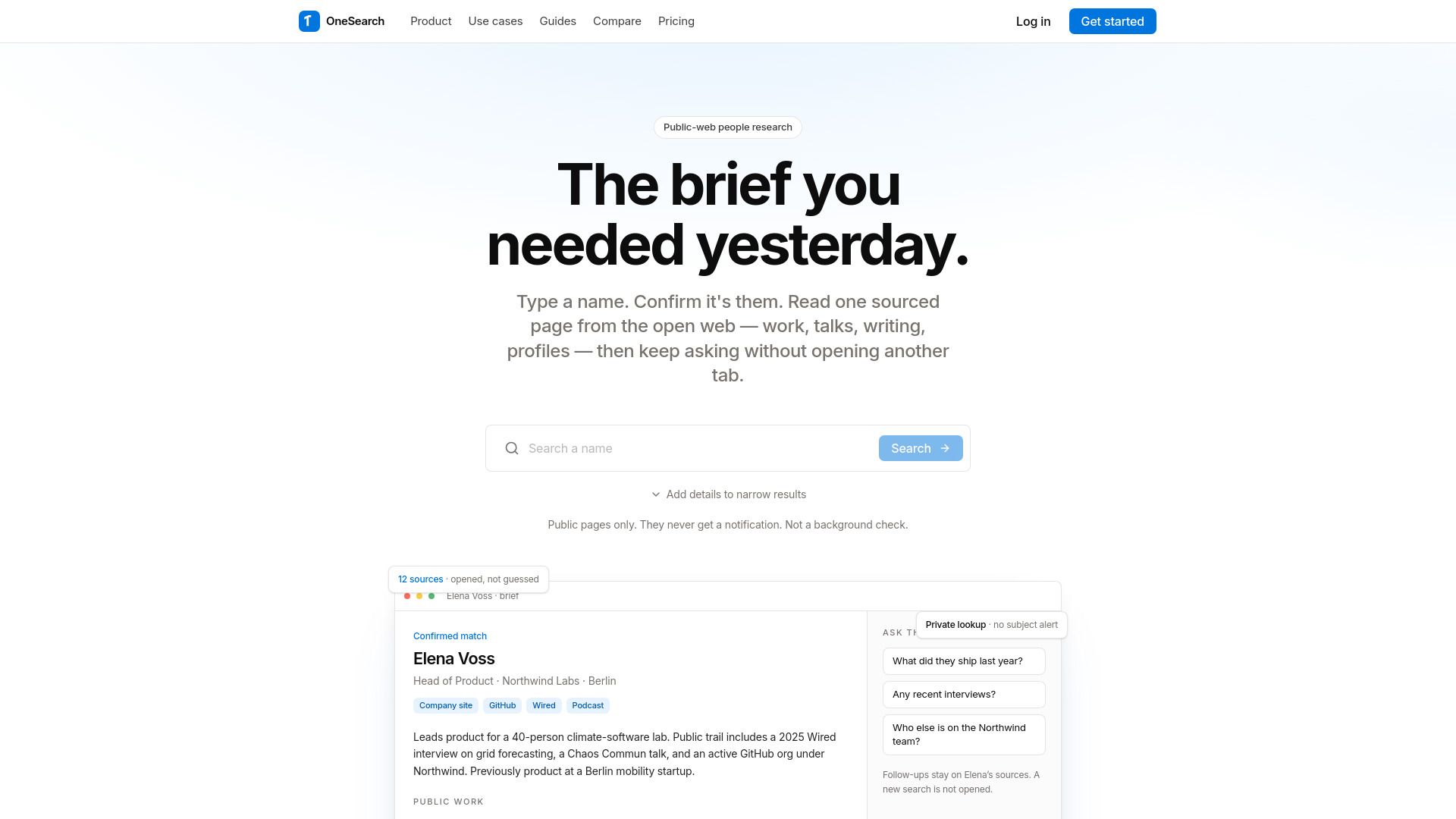 OneSearch - Deepsearch Anyone