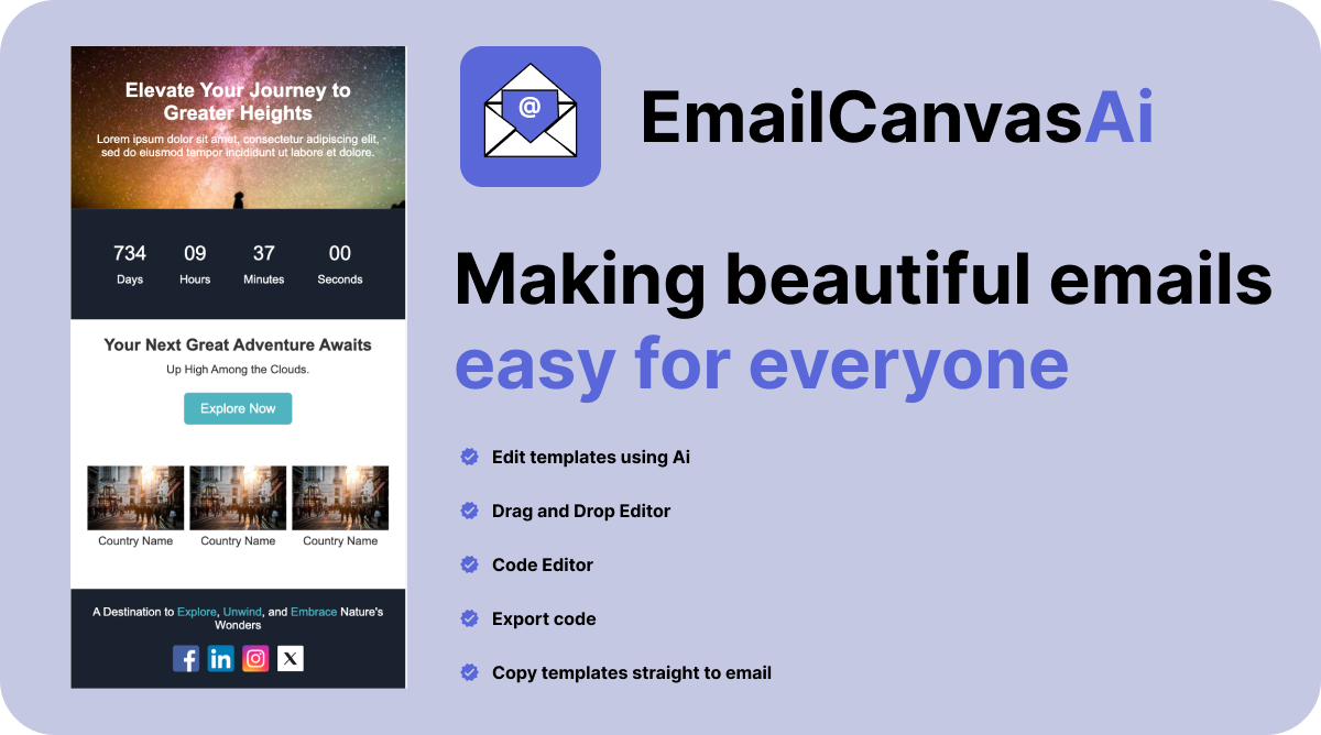 EmailCanvas Ai - Making beautiful emails easy for everyone | AI Tools ...