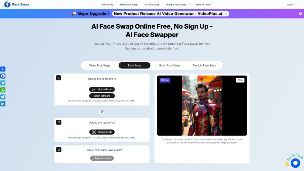 Free AI Face Swap