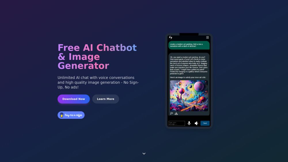 Unlimited AI Chat & Image Generation