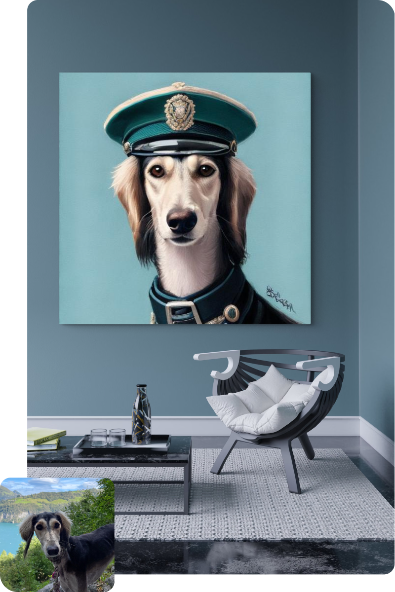 Turn your photos into generated art - MyPrint.ai