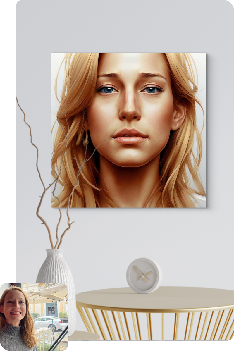 Turn your photos into generated art MyPrint.ai