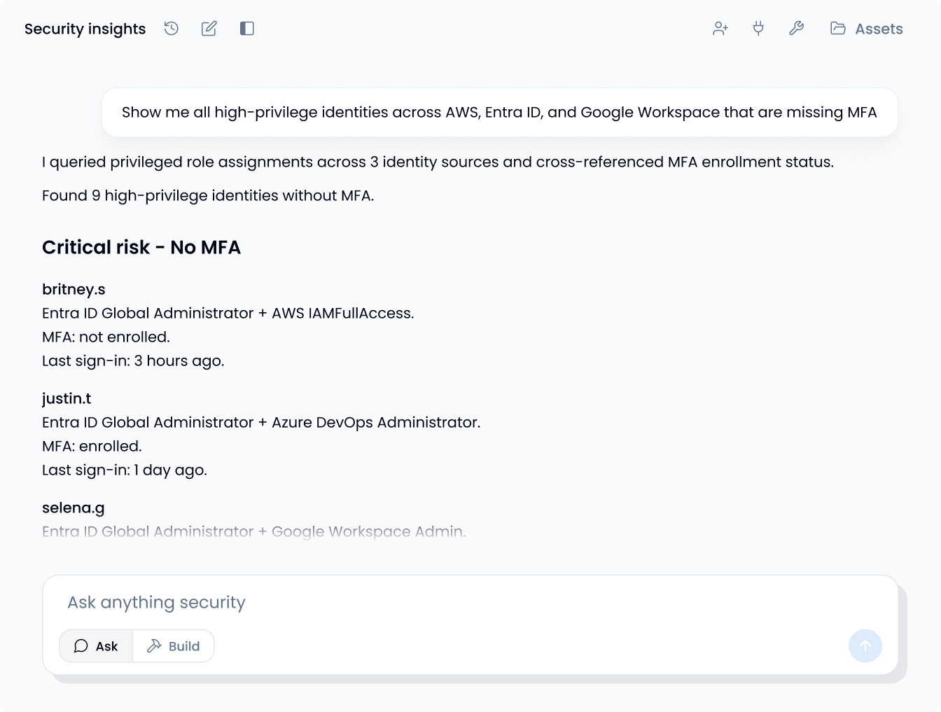 Fix identity drift before it becomes a finding