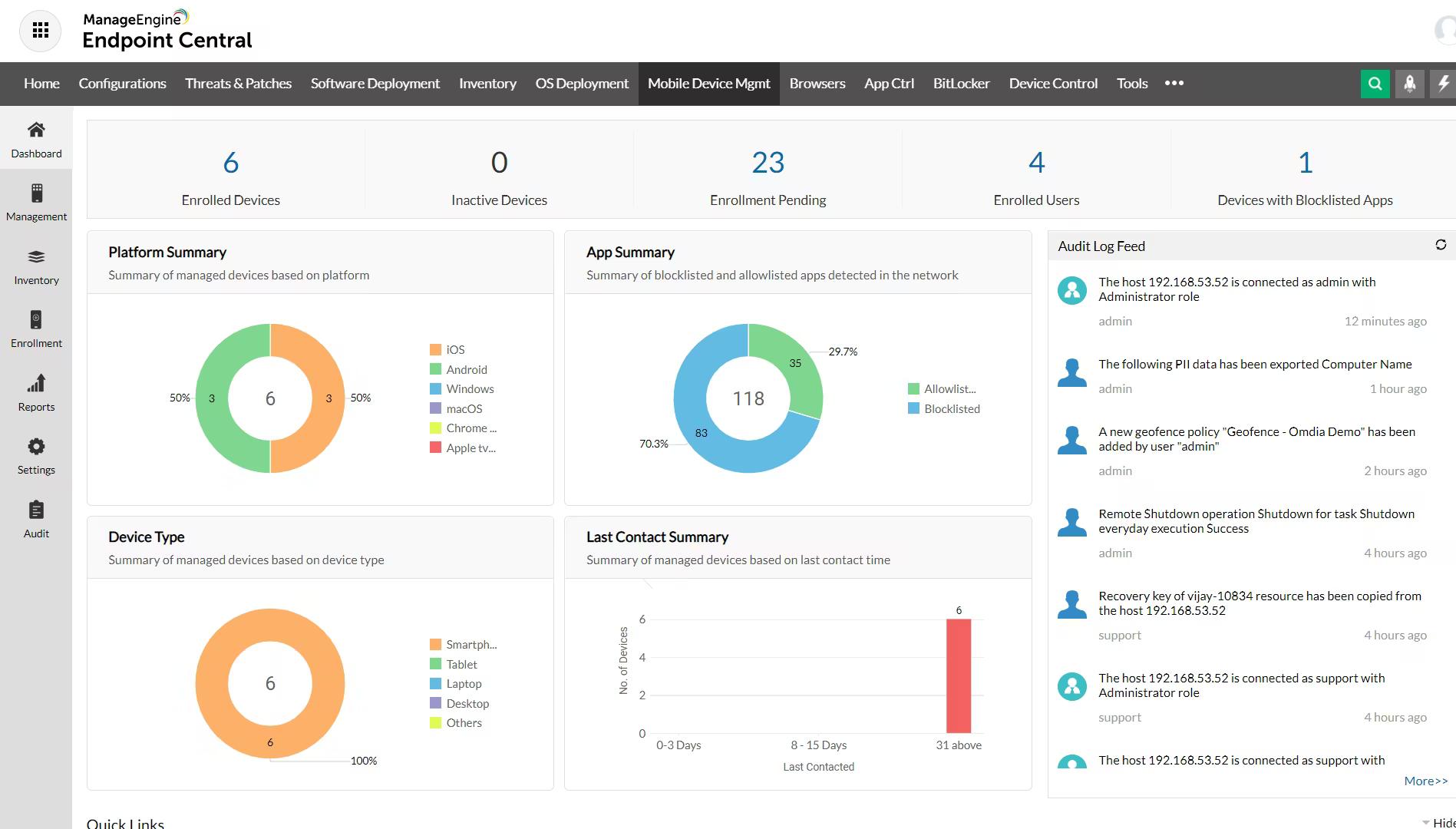 Gestion du parc informatique