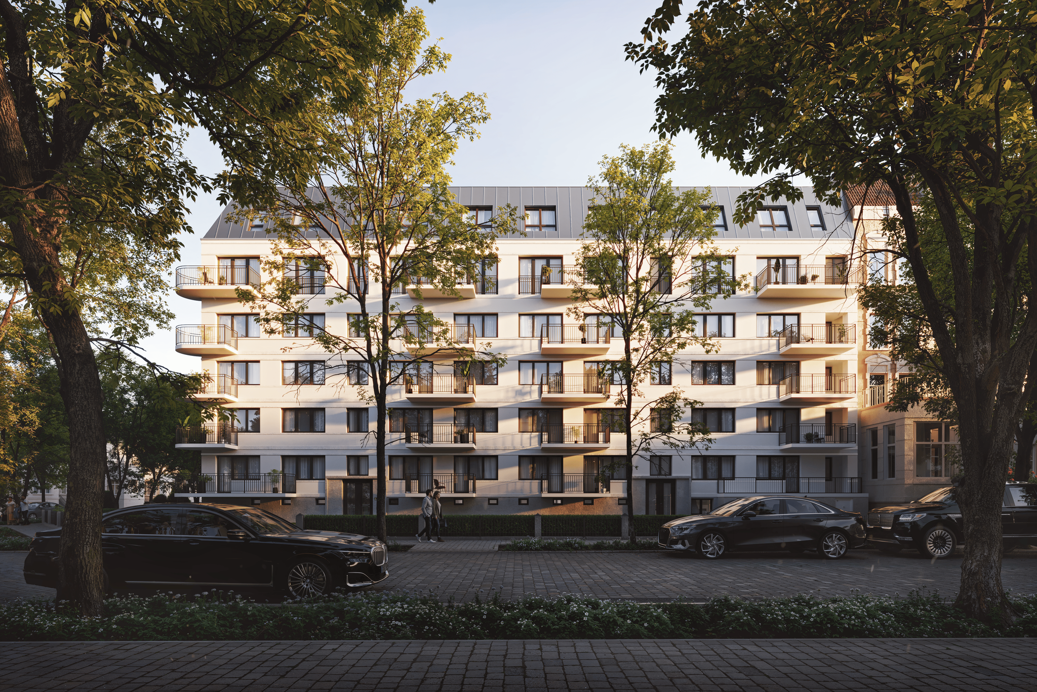 Parkallee, Hamburg (demo)