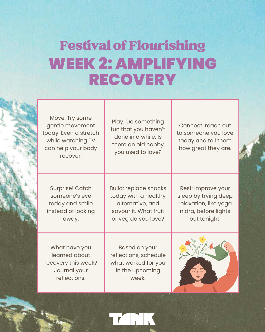 Festival of flourishing week 2: amplifying recovery summary