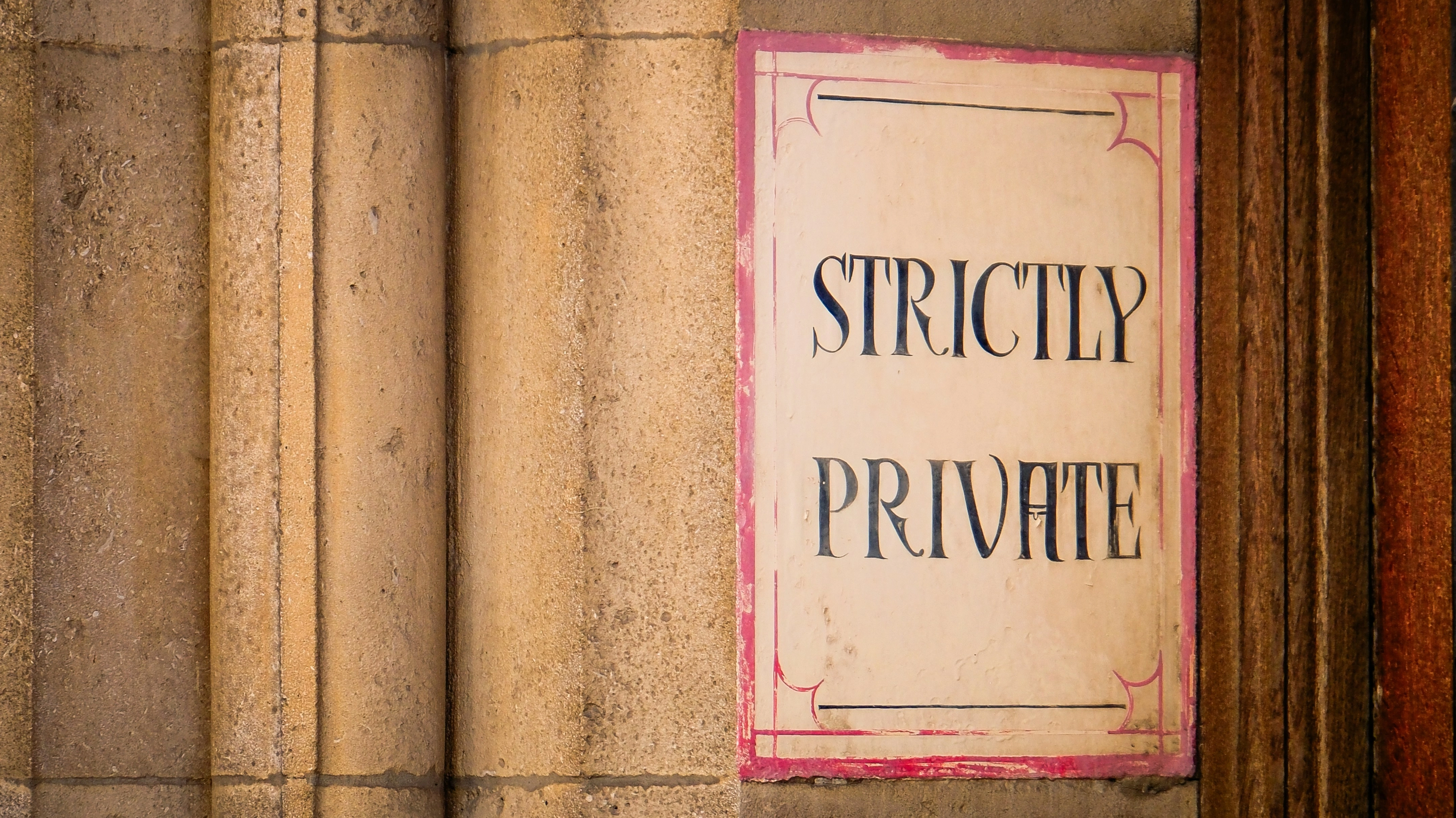 Strictly private
