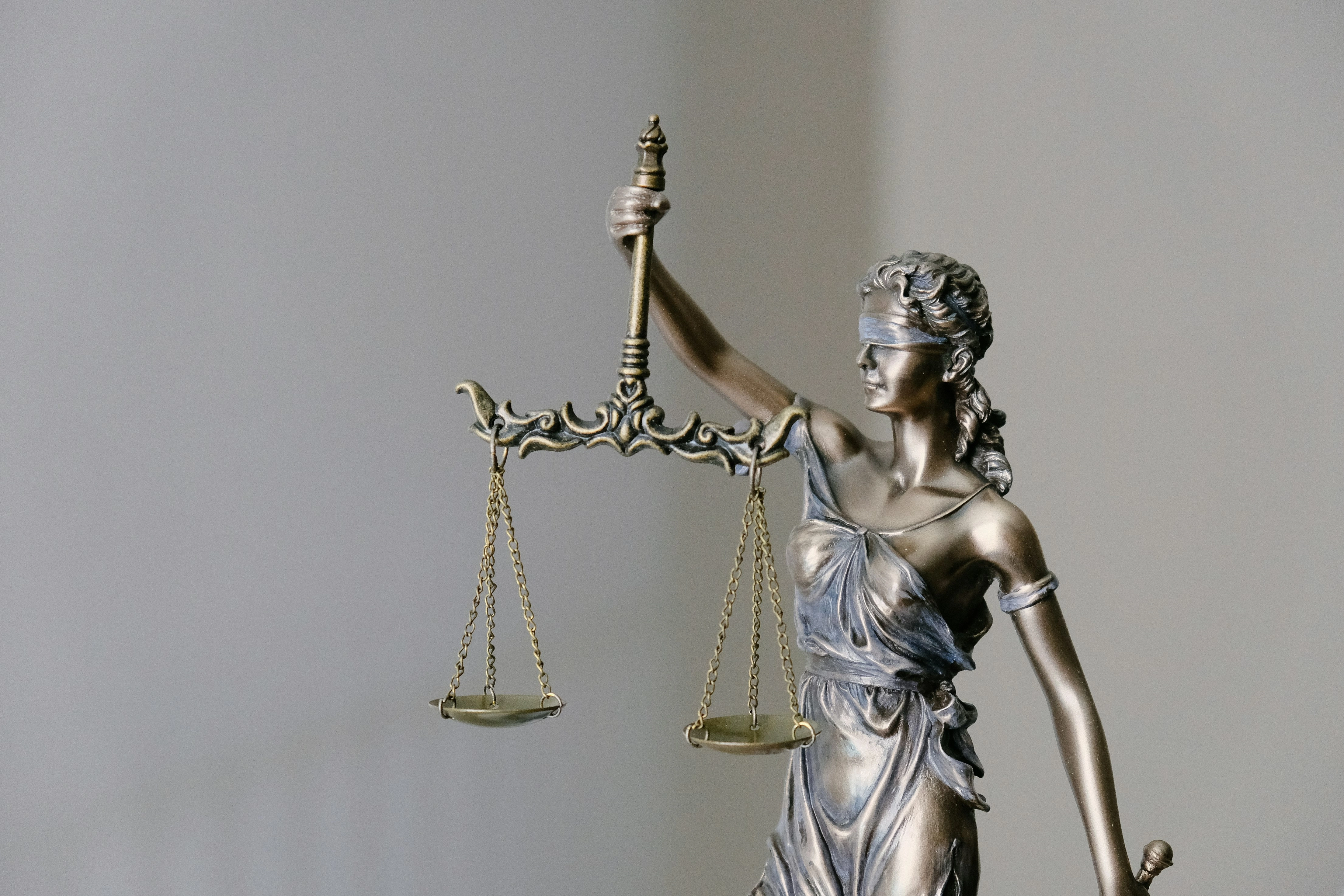 Justice is blind