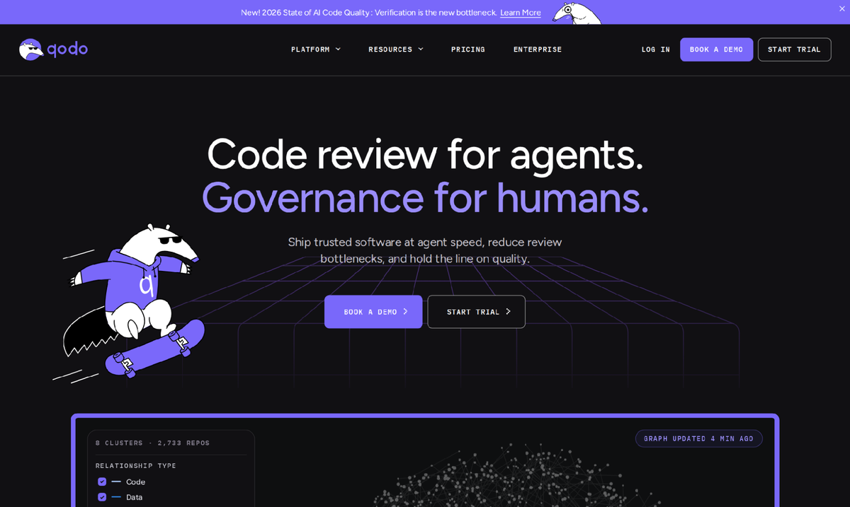 Qodo Review deployment options across SaaS, single-tenant, and on-prem