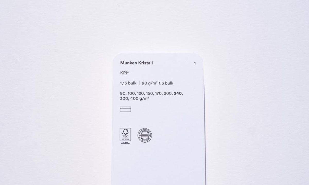 Papier Munken Kristall