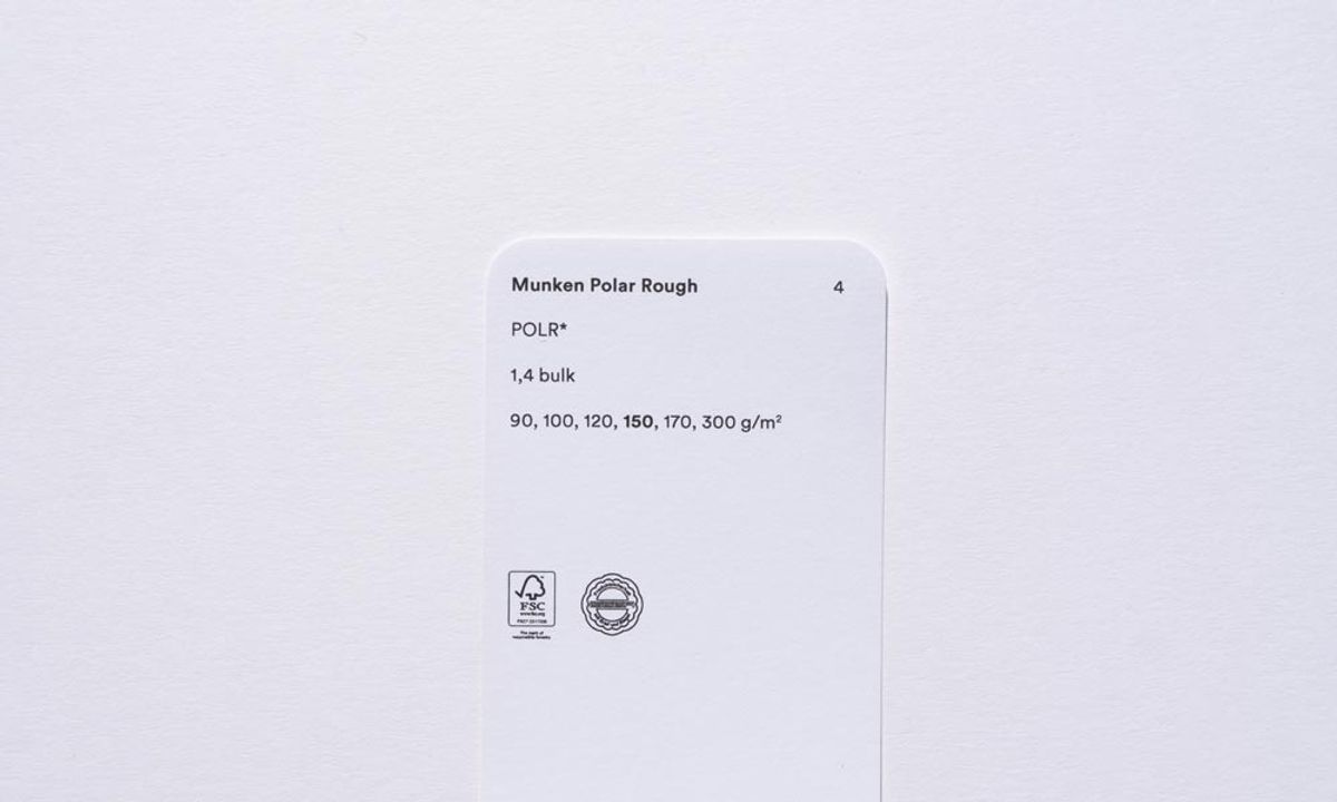 Papier Munken Polar Rough