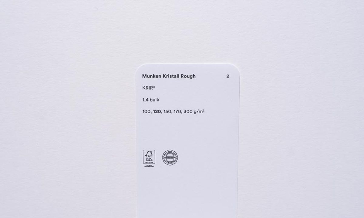 Papier Munken Kristall Rough